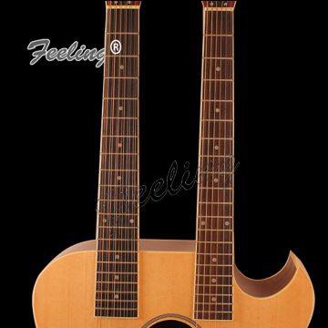 Feeling Harp Guitar Double Neck Guitar Double-1 photo-3