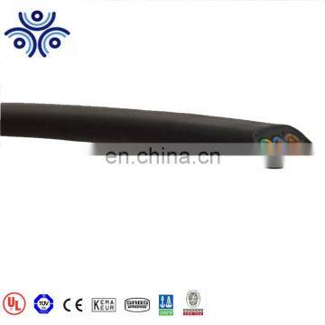 Flat Submersible Cable /submersible deep well pump cable