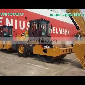 14tons steel roller XD143 double drum vibratory road roller