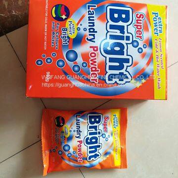 Super Bright detergent powder to Australia