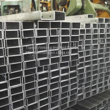 U Purlin U Section Steel Profile U Channel Profile Perforated U Channel Steel photo-4