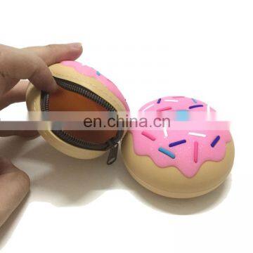 Korea Creative Cake Shape Coin Purse Key Holder Pouch Promotion Girls Silicone Wallets photo-5