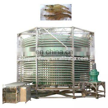 Orange Spiral IQF Freezer Quick Freezing Machine photo-5