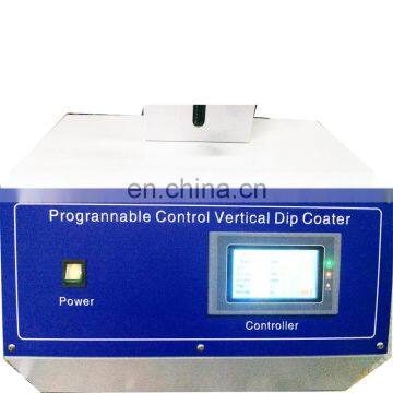 Touch Screen Desktop Vessel Dip Coater With Variable Speed Multi Station Programmable photo-2