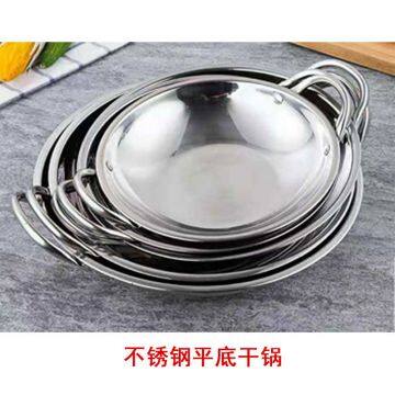 Cheap Stainless Steel Wok Fire Pot Set Soup Pot Steamer Double Layers Triple Layers Cooking Pot Multi-function photo-4