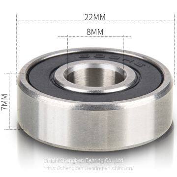 608ZZ Miniature Deep Groove Ball Bearing for Electric Motor photo-2