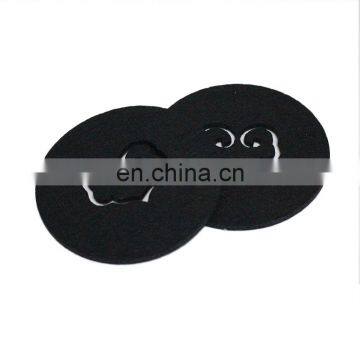 Custom Logo Printing Promotional Coaster Rack Insulated Absorbent Felt for Coasters photo-5