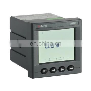 72*72mm digital display single phase AC current meter AMC72L-AI