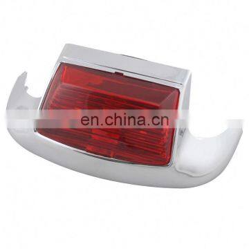 Cafe Racer Motorcycle LED Front Fender Tip Light Leading Edge Driving Brake Light For Harley FLSTC FLHT FLHTCU FLHR photo-5