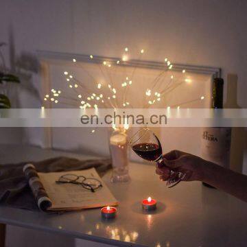 New Led Creative Fireworks String Fairy Light Patio Indoor Outdoor Garden Decorative Solar Lights Holiday Umbrella Lighting photo-5