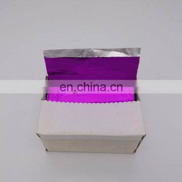 High Quality 8cm x 8cm Low Price Silver Gold Pink Green Red Hair Highlight Salon Foil
