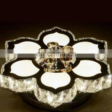 Modern Minimalist LED K9 Crystal Ceiling Lights Living Room Light Fixtures photo-6