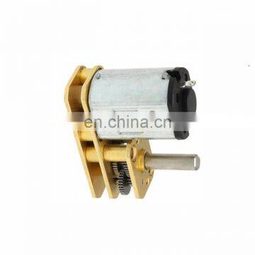 Wholesales 1024-N20 DC 12V 6V 3V Mini Brush DC Fingerprint Lock Motor High Torque Right Angle Gear Motor for Toys and Smart l photo-6