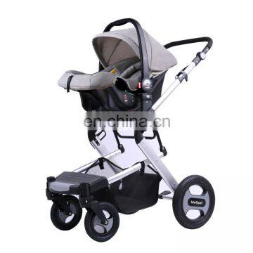 2020 Wholesale Cheap New Arrival Travel System Luxury Baby Stroller 3 in 1 With Carrycot and Carseat photo-6