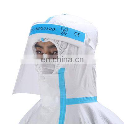 Latest PPE Protect Full Cover Anto Fog Disposable Full Face Cover Shield With Foam From China