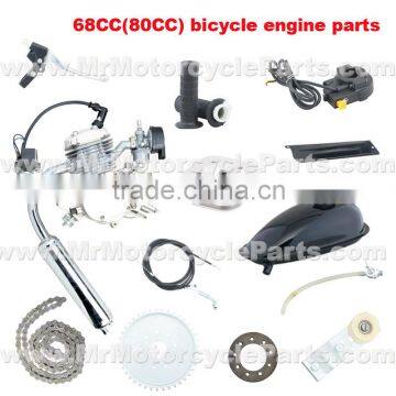 68CC With 45 Degree Spark Position 2 Stroke Bicycle Engine