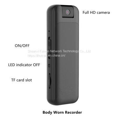 BC2 Mini Portable Pen Type ABS Gray Body Worn Camera Sound/Video Recorder for Travelling, Business, Sports, Driving photo-5