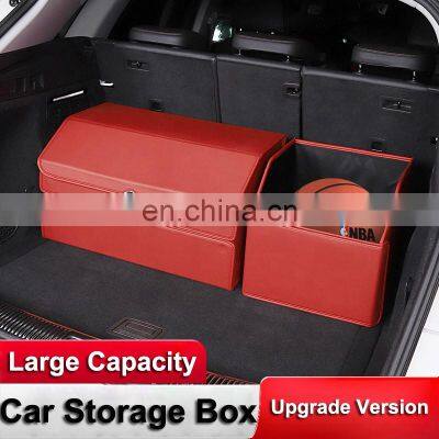 Universal Car Storage Box Foldable Trunk Collapsible Storage Box Car Trunk Organizer For Universal Cars photo-4