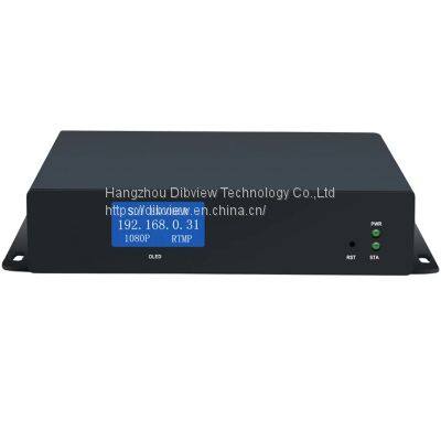 HD SDI IPTV Encoder H265 H264 OLED Facebook Codec Streaming With IP HTTP, RTSP, UDP /RTP, RTMP, RTMPS, SRT, ONVIF, HLS, FLV photo-4