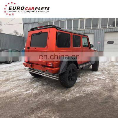 PU Material G Class W463 G350 G400 G500 G63 G65 Rear Spoiler for W463 G350 G400 G500 G63 G65 Back Spoiler With Lights photo-2