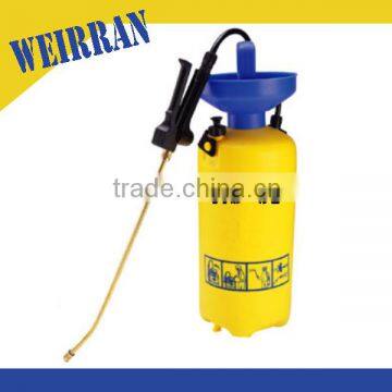 (F0818) Good after-sale service portable garden carry belt plastic 5L/8L/11L trigger hand sprayer