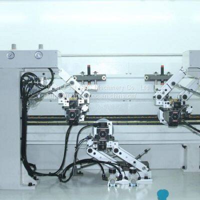 High Performance Economical Edgebanding With Premilling Corner Trimming Machine Imported Components Model KLF463 photo-4