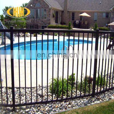 Anti Rust Racking Aluminum Security Outdoor Fence Panels, 6' x 8' Metal Pool Fence Panels photo-2