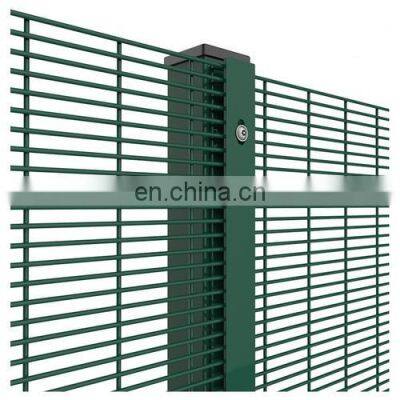 Multi purpose 358 fence with anti impact and anti climbing PVC full coverage galvanized wire