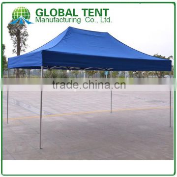 Aluminum Folding Trade Show Tent 3x4.5m ( 10ft X 15 ft) with Blue Canopy & Valance(Unprinted)