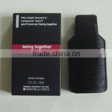 pure black wholesale long lasting fragrance spray cologne men perfume