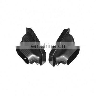 Universal Dry Carbon Fiber Exhaust Pipe Tips for BMW AUDI MERCEDES AMG photo-5