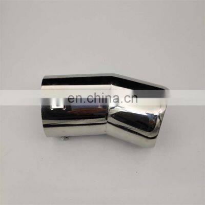 Volkswagen 1.4T stainless steel single exhaust for exhaust muffler tail throat exhaust muffler pipe tip