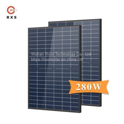 Rixin House Solar Panels Pv Module 280 Watt 60 Cell Solar Photovoltaic Module