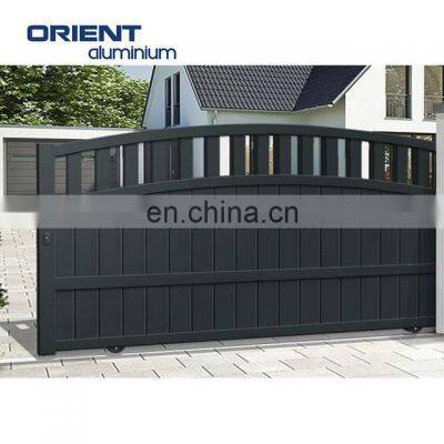 Aluminum Automatic System Sliding Gate Driveway Gate