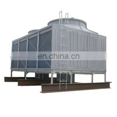 High strength cross flow water treatment for cooling towers