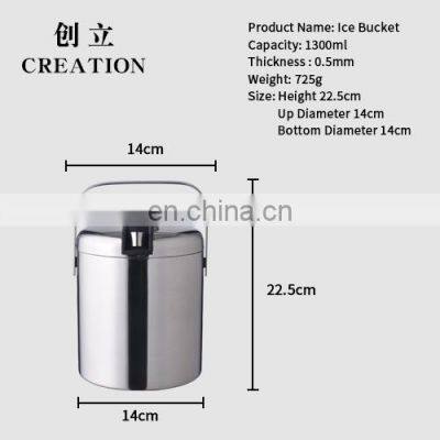 Factory Direct Oem Stainless Steel 1.6l 5litre Bar Accessories King Beer Bottle Service Ice Wine Bucket Cooler photo-4
