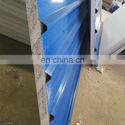 Easy assemble eps rock wool glass wool pu panel sandwich exterior insulated sandwich panel china