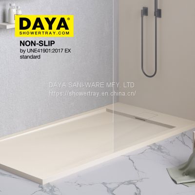 European hot selling stone wet room lightest shower tray