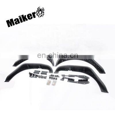 4*4 Crusher Flares with Light Fender Flares for Jeep Wrangler JK 07+ Accessories Narrow Wheel Eyebrow