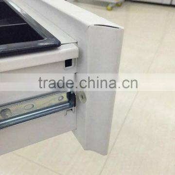 Metal White Upscale Office Interior Mobile Caddy photo-5