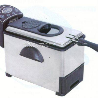 New design 3L electric deep fat fryer L-DF302E with drawer with display control