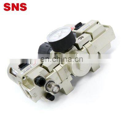 SNS Pneumatic AC Series FRL Unit Air Source Treatment Combination Air Filter Pressure Regulator With Lubricator photo-4