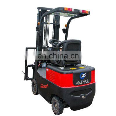 1000kg 1 ton 1.6 ton 2 ton Mini battery Electric Forklift Truck