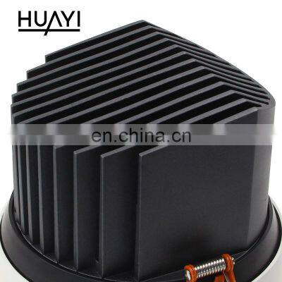 HUAYI High Brightness Aluminum 25w Indoor Commercial Ceiling Office Hotel Recessed LED Downlight photo-5