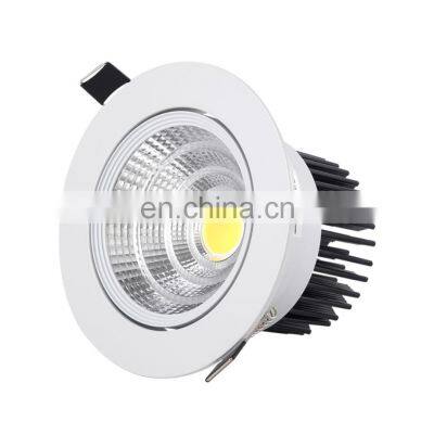 Led Recessed Down Light work with PWM Dimmer AC/DC24V Ceiling Newest Led Cob Downlight 7w 10w Dimmable