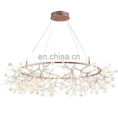 Nordic Minimalist Chandelier Firefly Pendant Light Creative Luxury LED Ceiling Hanging Lamps For Restaurant Bedroom Living Room