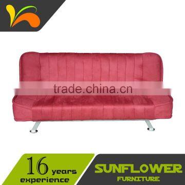 Metal Frame Comfortable Easy Remove Cover Fabric Sofa Bed