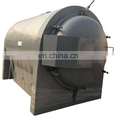 Activated Carbon Fiber Rice Husk Horizontal Airflow Carbonization Furnace photo-3