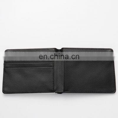 Double Sided Sublimation Printing Leather Wallet for men slim smart wholesale retail customised custom logo v