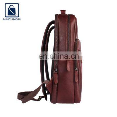 Wholesale Supplier of Top Quality Cotton Lining Modern Look Style Fashion Women Genuine Leather Backpack Bag photo-2